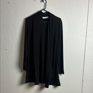 Susan Graver Black Cardigan